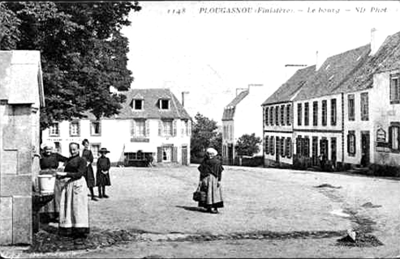 Ville de Plougasnou (Bretagne).