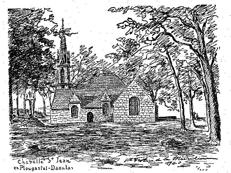 Chapelle Saint-Jean en Plougastel-Daoulas (Bretagne).