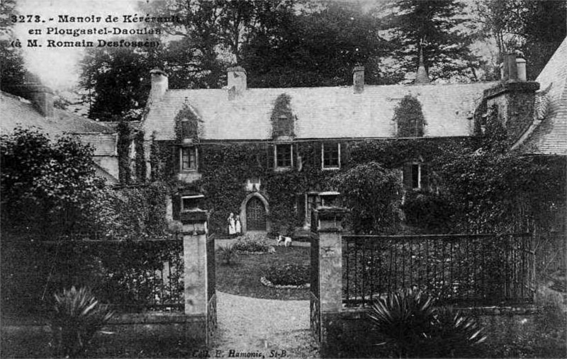 Manoir de Plougastel-Daoulas (Bretagne).