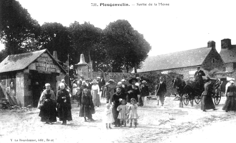 Ville de Plougonvelin (Bretagne).