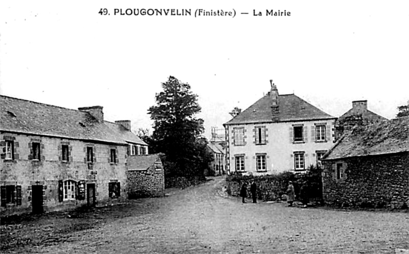 Ville de Plougonvelin (Bretagne).