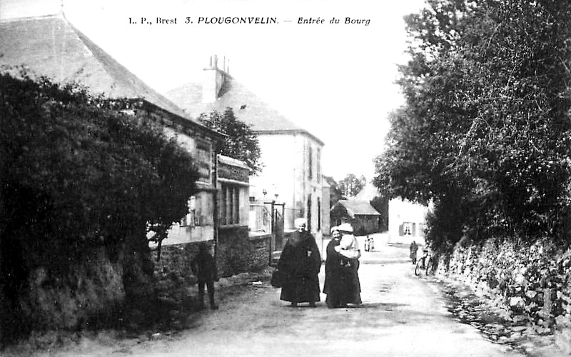 Ville de Plougonvelin (Bretagne).