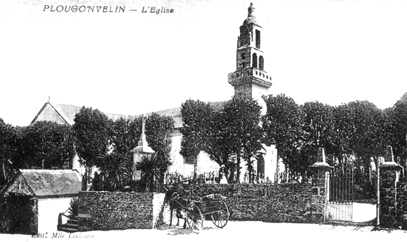 Eglise de Plougonvelin (Bretagne).