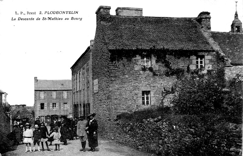 Ville de Plougonvelin (Bretagne).