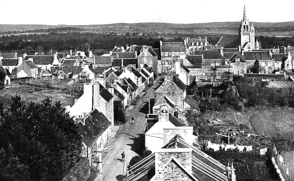 Vue de Plougonven (Finistre).