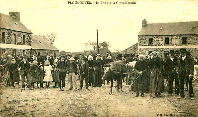 Ville de Plougonver, en Bretagne