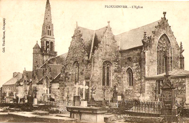 Eglise de Plougonver, en Bretagne