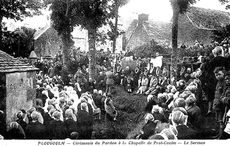 Ville de Plougoulm (Bretagne).