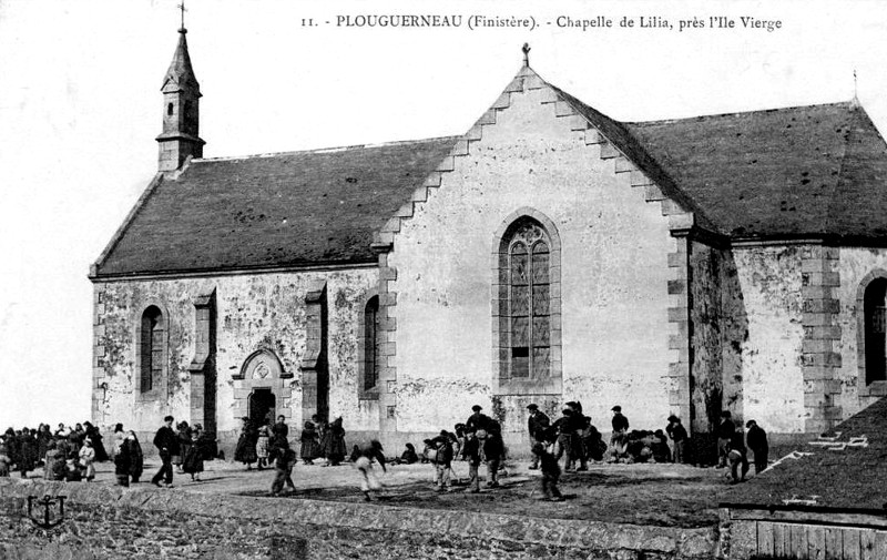 Chapelle de Lilia à Plouguerneau (Bretagne).