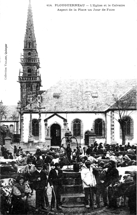 Eglise de Plouguerneau (Bretagne).
