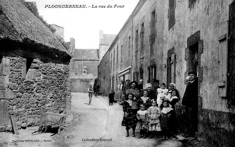 Ville de Plouguerneau (Bretagne).