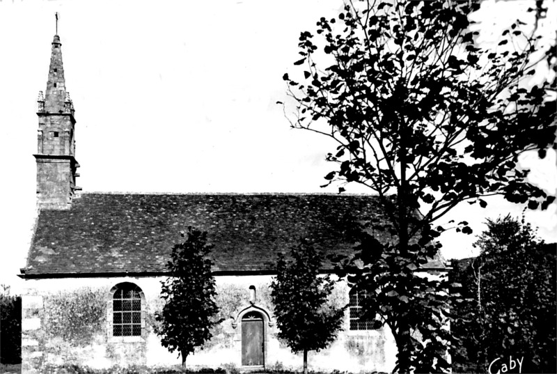 Chapelle Saint-Claude à Plouguerneau (Bretagne).