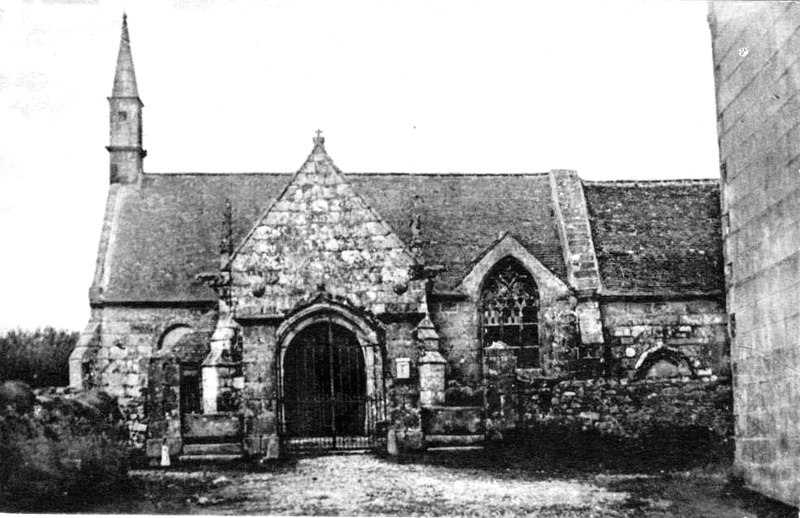 Chapelle de Grouanec  Plouguerneau (Bretagne).