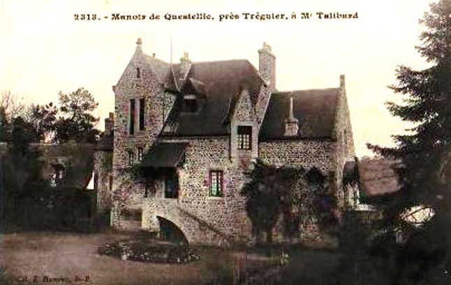 Plouguiel (Bretagne) : manoir de Kestellec