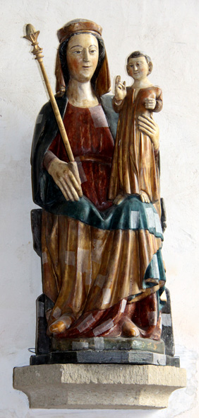 Statuaire de la chapelle Kermaria-an-Iskuit de Plouha (Bretagne)