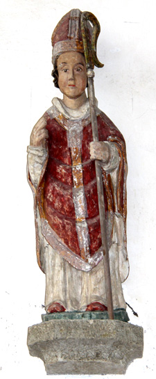 Statuaire de la chapelle Kermaria-an-Iskuit de Plouha (Bretagne)