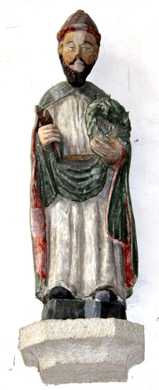 Statuaire de la chapelle Kermaria-an-Iskuit de Plouha (Bretagne)