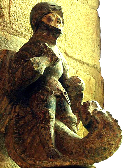 Statuaire de la chapelle Kermaria-an-Iskuit de Plouha (Bretagne)