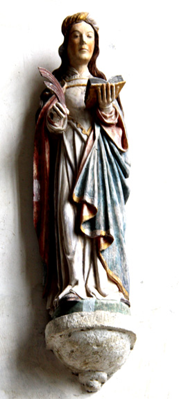 Statuaire de la chapelle Kermaria-an-Iskuit de Plouha (Bretagne)