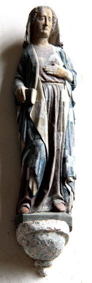 Statuaire de la chapelle Kermaria-an-Iskuit de Plouha (Bretagne)