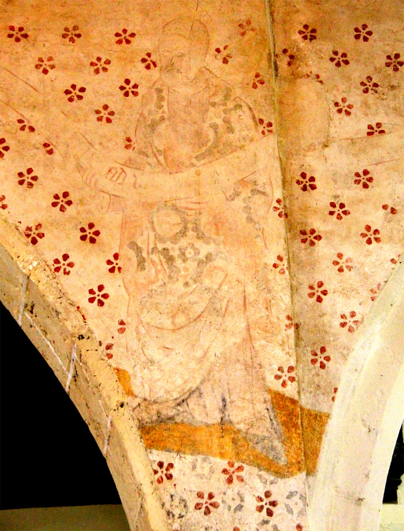 Fresque de la chapelle Kermaria-an-Iskuit de Plouha (Bretagne)