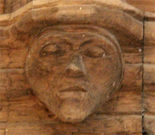 Sculpture de la chapelle Kermaria-an-Iskuit de Plouha (Bretagne)