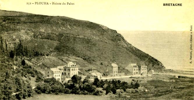 Plouha (Bretagne) : pointe du Palus.