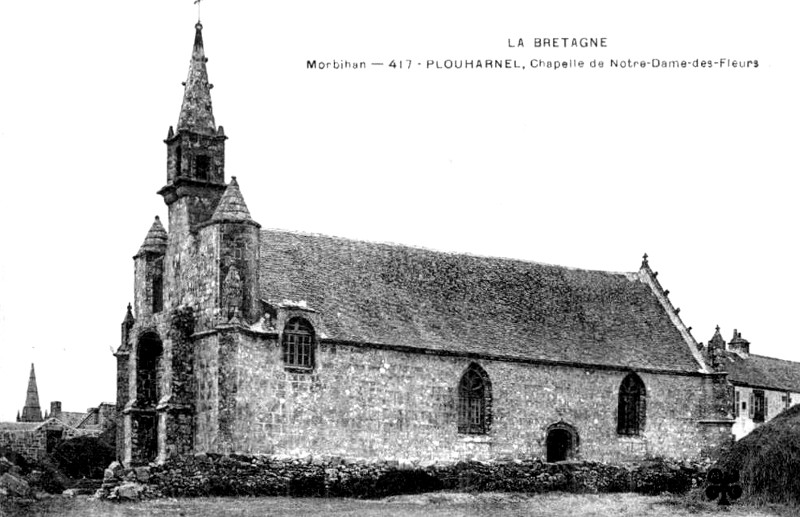 Chapelle de Plouharnel (Bretagne).