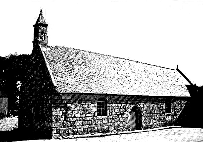 Chapelle de Plouhinec dans le Morbihan (Bretagne).