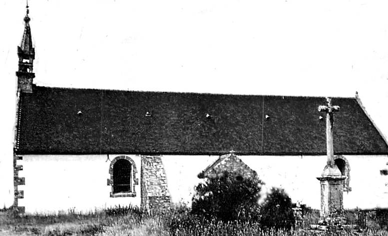 Chapelle de Plouhinec dans le Morbihan (Bretagne).