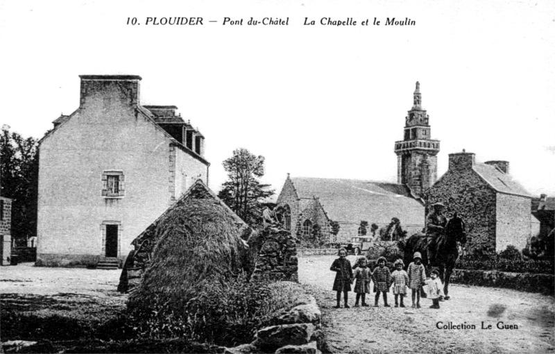Chapelle de Pont du Chtel  Plouider (Bretagne).