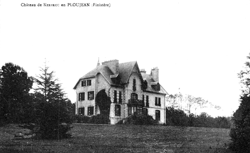 Chteau ou Manoir de Ploujean (Bretagne).