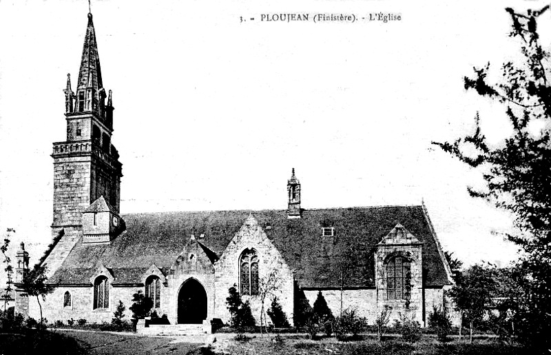 Eglise de Ploujean (Bretagne).