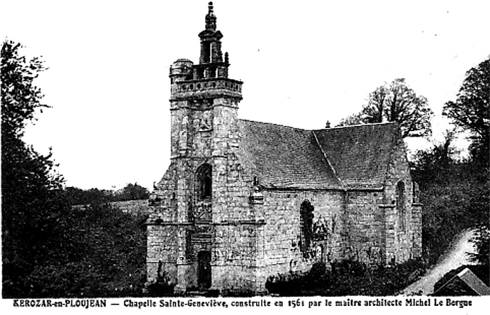 Chapelle de Ploujean (Bretagne).