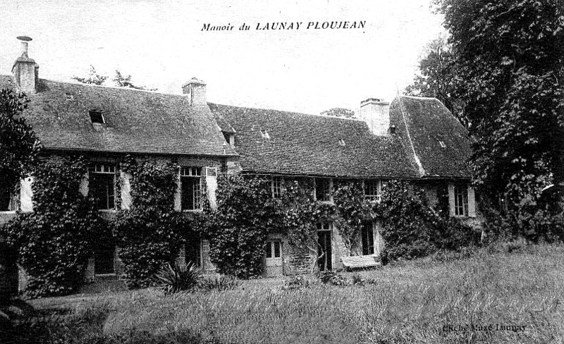 Chteau ou Manoir de Ploujean (Bretagne).