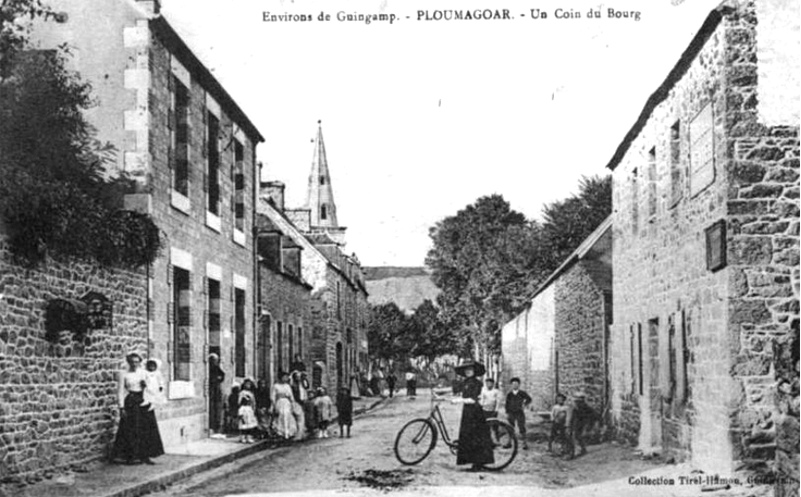 Ville de Ploumagoar (Bretagne).