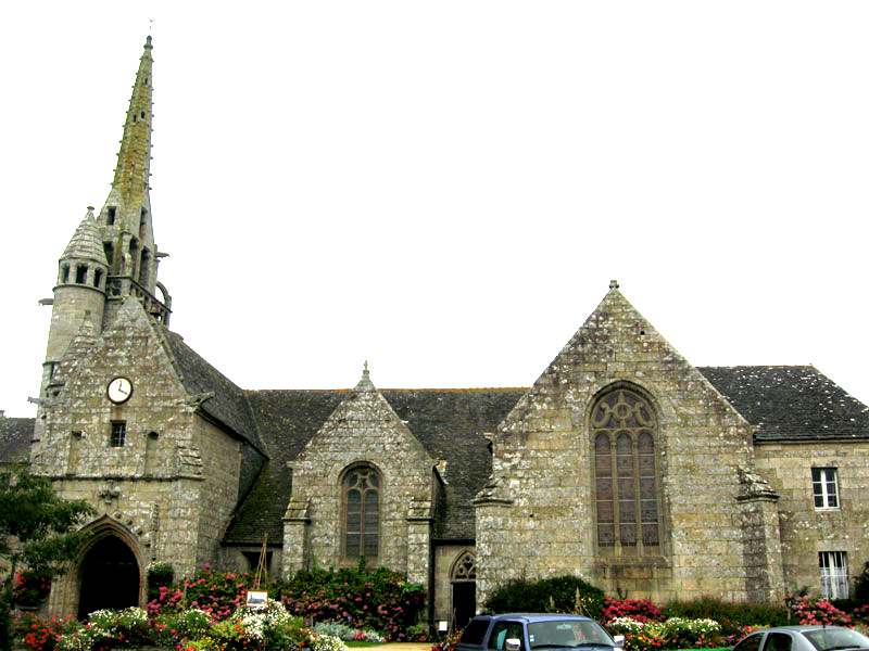 Eglise de Ploumilliau (Bretagne).