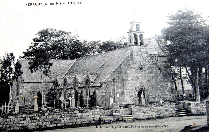 Eglise de Keraudy en Ploumilliau (Bretagne)