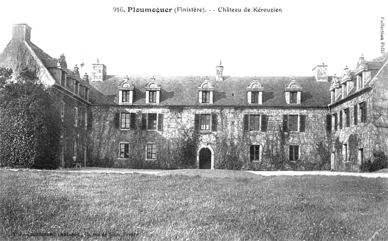 Chteau de Ploumoguer (Bretagne).