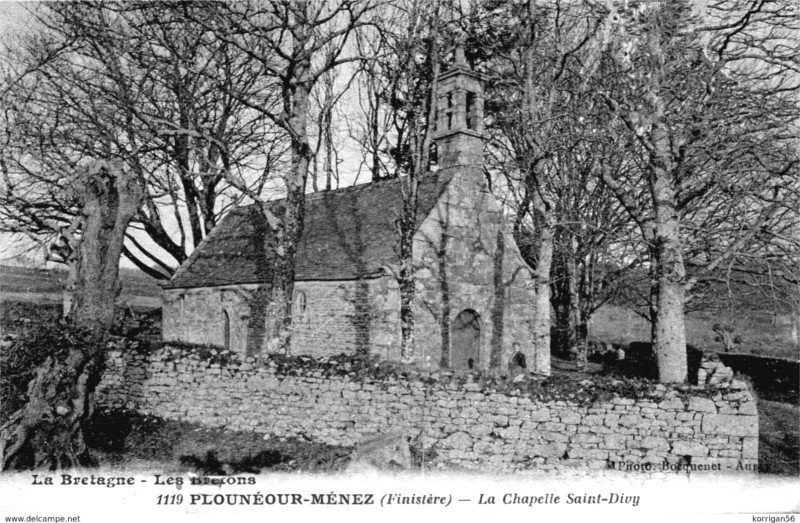 Chapelle Saint-Divy  Plounour-Mnez (Bretagne).