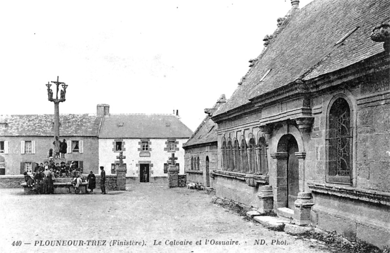 Calvaire de Plounour-Trez (Bretagne).
