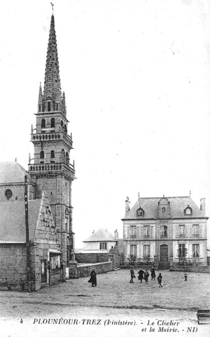 Eglise de Plounour-Trez (Bretagne).