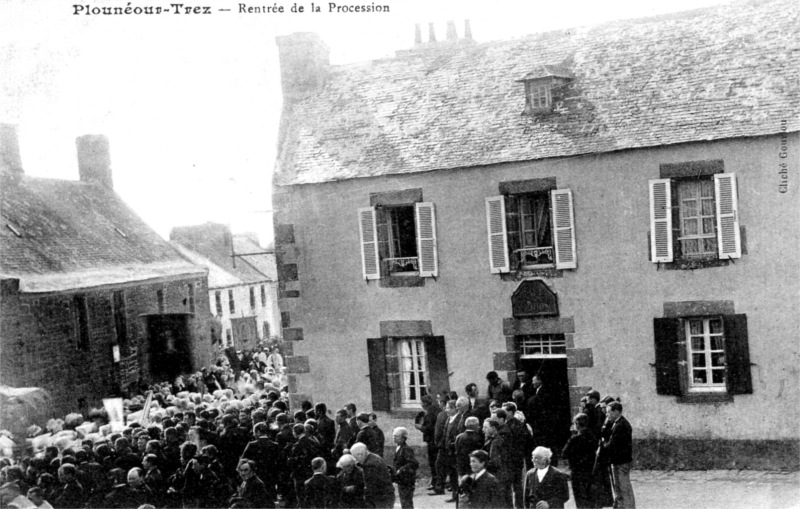 Ville de Plounour-Trez (Bretagne).