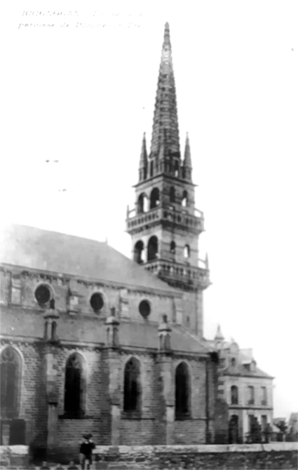 Eglise de Plounour-Trez (Bretagne).