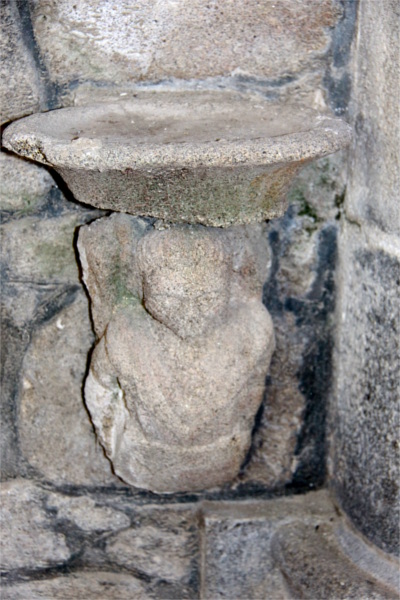 Eglise Saint-Nrin de Plounrin (Bretagne).