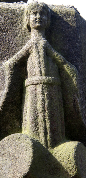 Calvaire de l'glise Saint-Nrin de Plounrin (Bretagne).