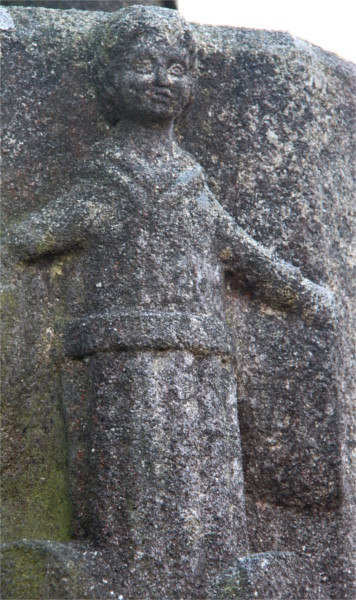 Calvaire de l'glise Saint-Nrin de Plounrin (Bretagne).