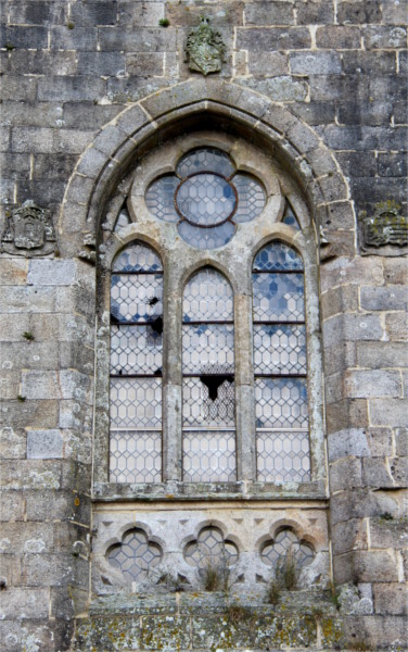 Eglise Saint-Nrin de Plounrin (Bretagne).