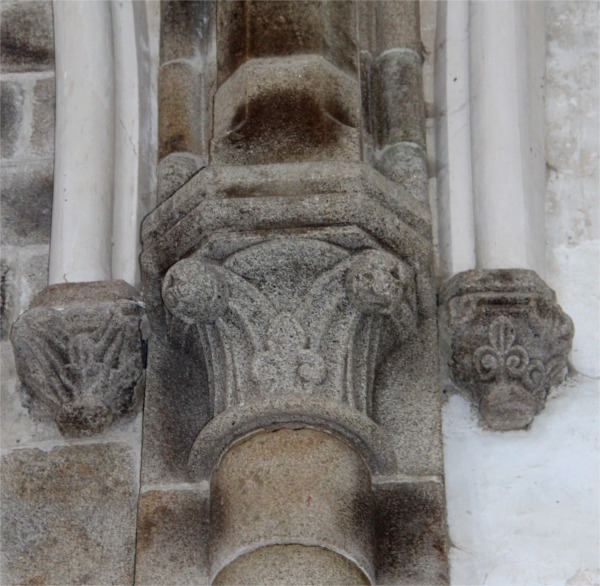 Eglise Saint Nrin de Plounrin (Bretagne).