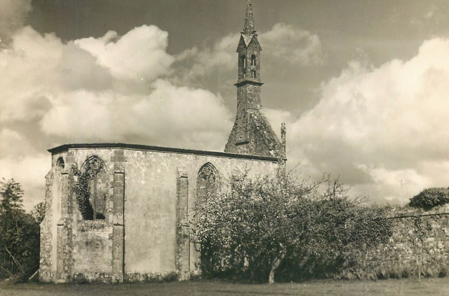 Chapelle de Kerigonan en Plounérin (Bretagne).